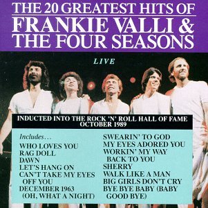 CD Shop - VALLI,FRANKIE&FOUR SEASONS,THE 20 GREATEST HITS -LIVE-
