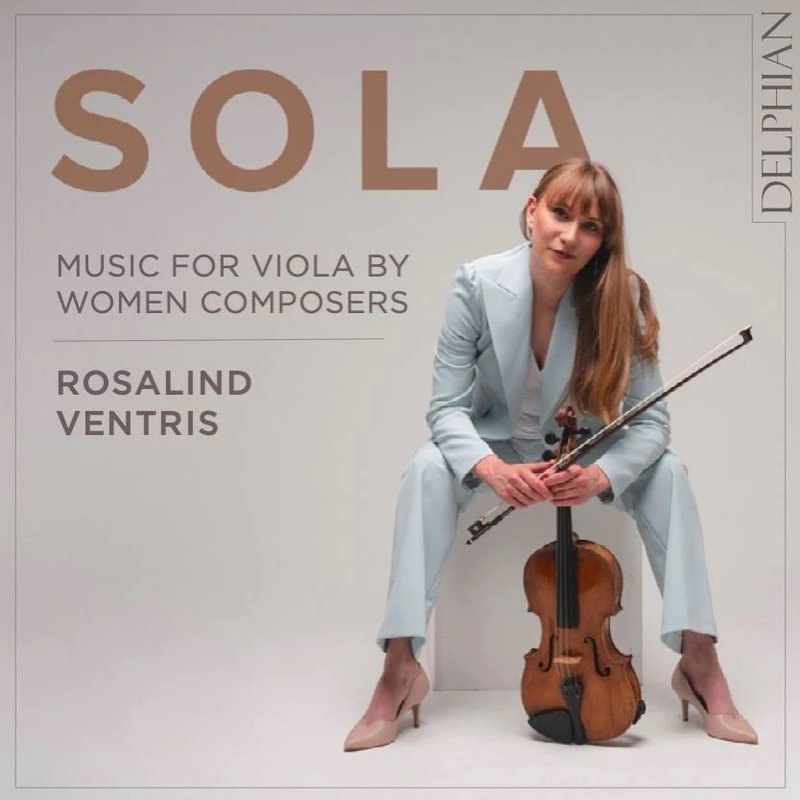 CD Shop - ROSALIND VENTRIS SOLA - MUSIC FOR VIOLA...