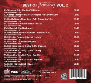 CD Shop - V/A BEST OF ROCKPALAST VOL2