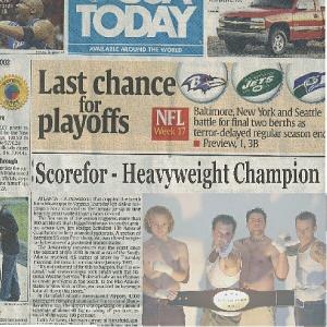 CD Shop - SCOREFOR HEAVYWEIGHT CHAMPION