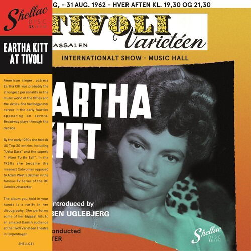 CD Shop - EARTHA KITT LIVE AT THE TIVOLI