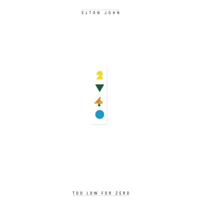 CD Shop - JOHN ELTON TOO LOW FOR ZERO