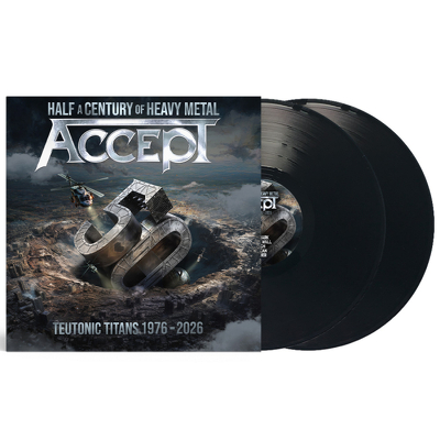 CD Shop - ACCEPT TEUTONIC TITANS 1976-2026 BLACK