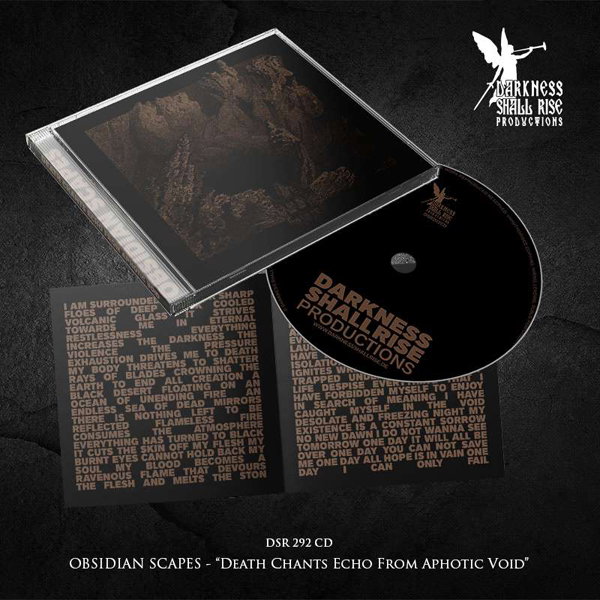 CD Shop - OBSIDIAN SCAPES DEATH CHANTS ECHO FROM APHOTIC VOID