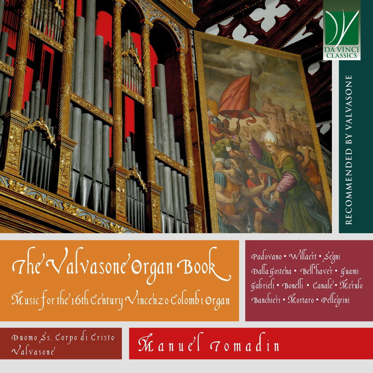 CD Shop - MANUEL TOMADIN VALVASONE ORGAN BOOK: ...
