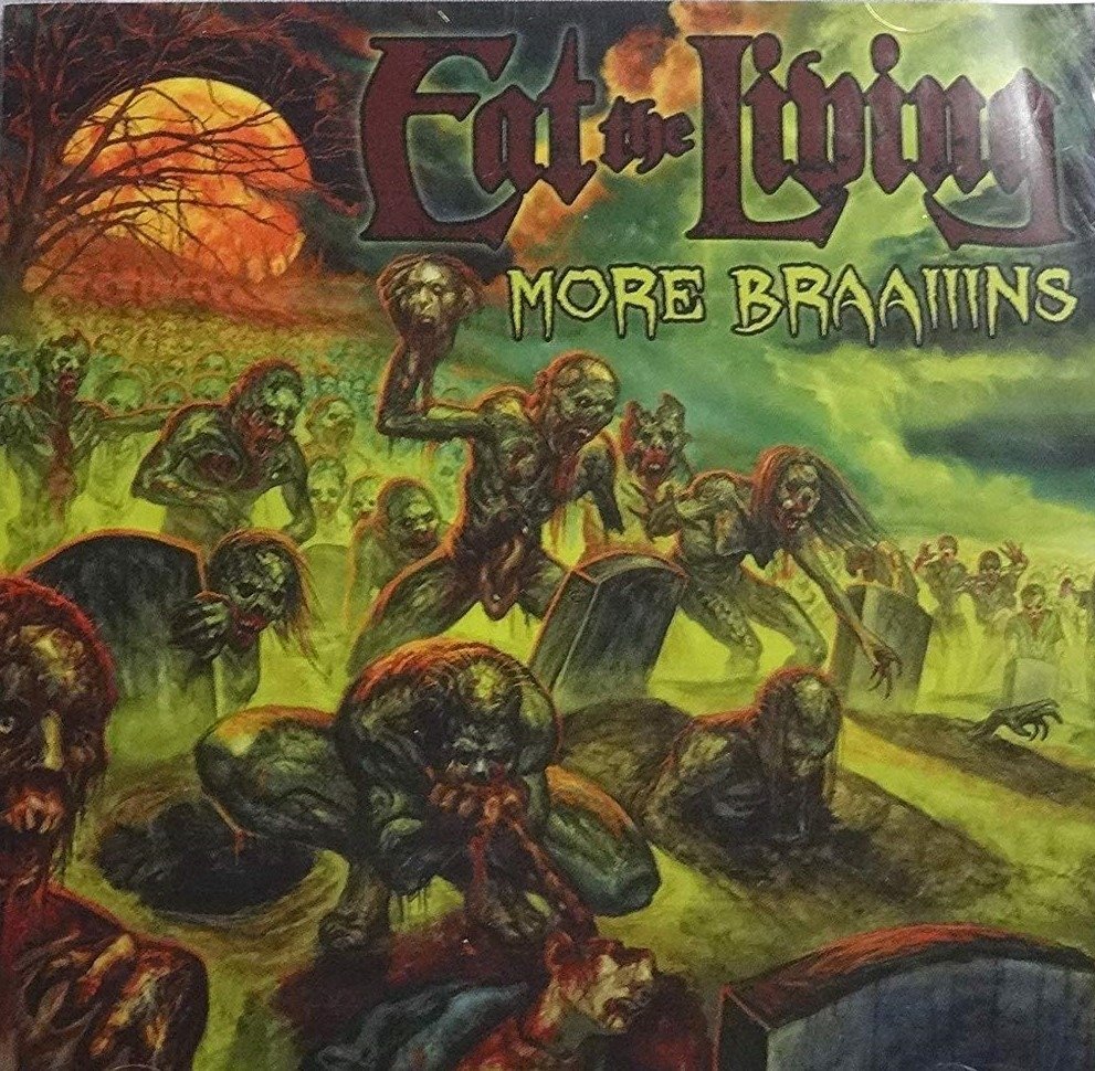 CD Shop - EAT THE LIVING MORE BRAAIIINS