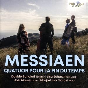 CD Shop - DAVIDE BANDIERI,LISA SCHATZMAN,JOëL MAROSI,MARJA-LIISA MAROSI MESSIAEN: QUATUOR POUR...