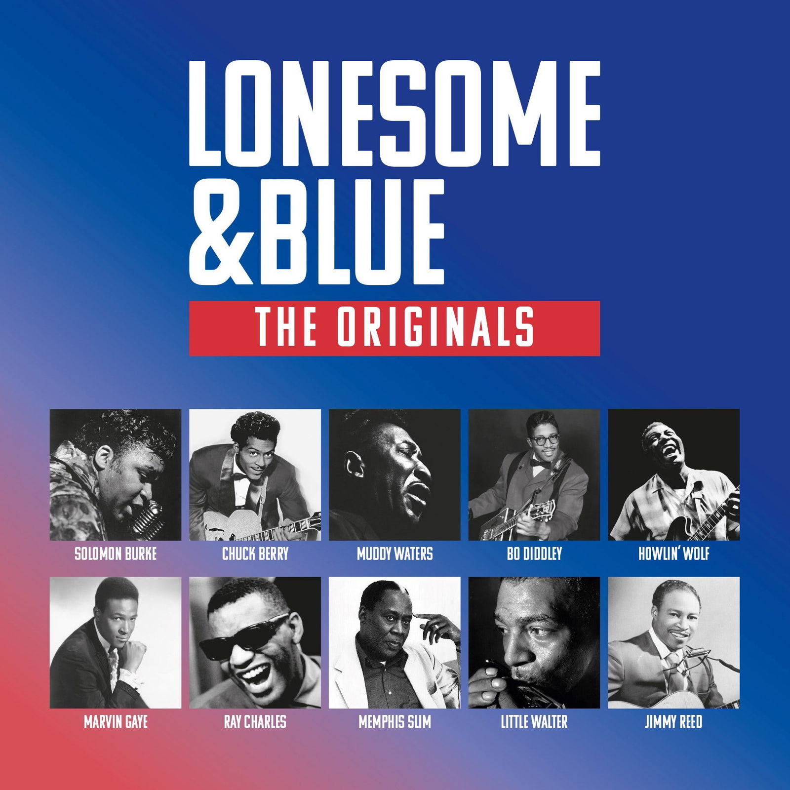 CD Shop - VARIOUS ARTISTS LONESOME & BLUE