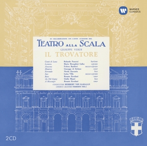 CD Shop - CALLAS, MARIA/GIUSEPPE DI STEFANO/ROLANDO PANERAI/FEDORA BARBIERI/CHORUS & ORCHESTRA OF LA SCALA MILAN/HERBERT VON KARAJAN VERDI: IL TROVATORE (1956)