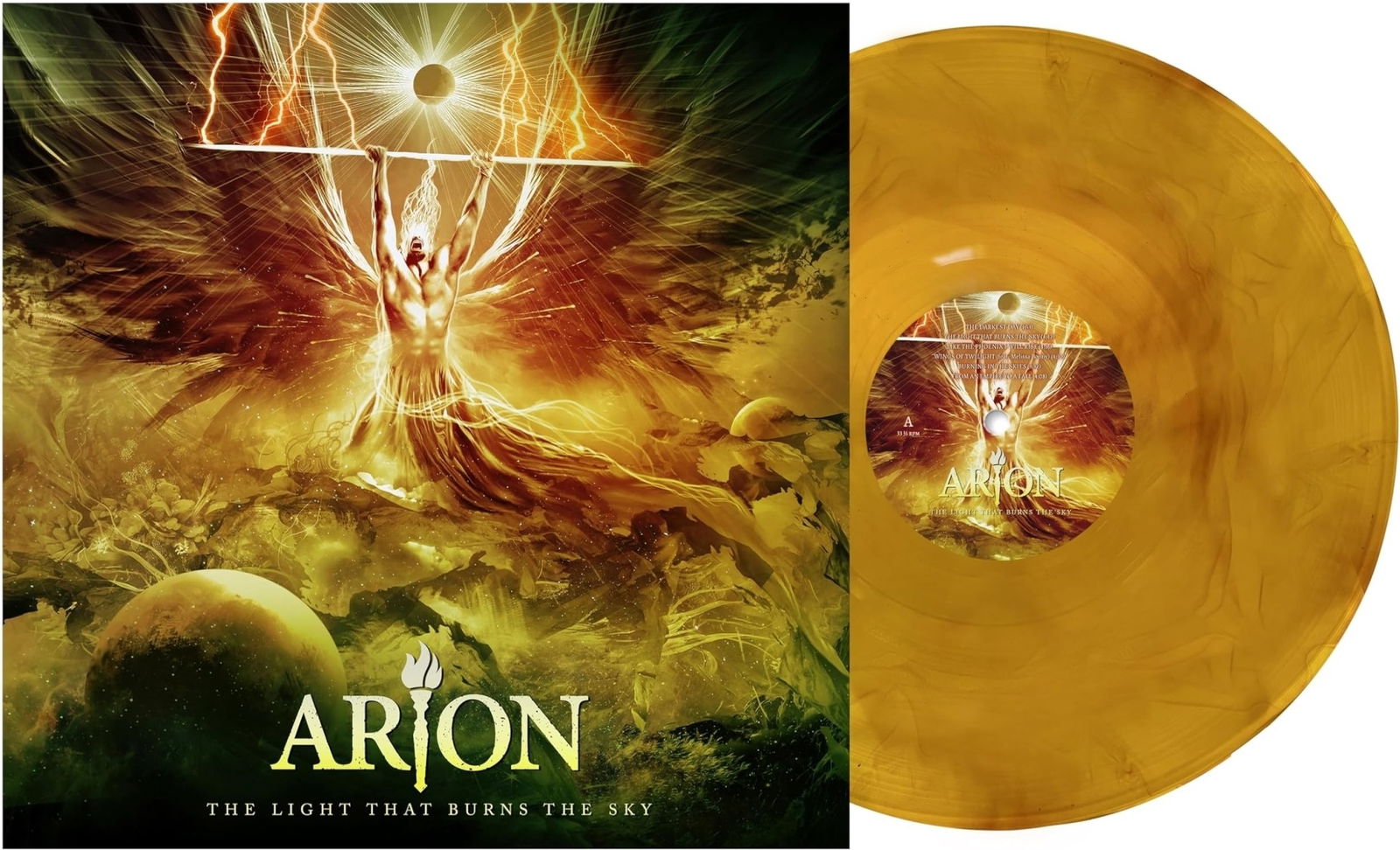 CD Shop - ARION THE LIGHT THAT BURNS THE SKY LTD