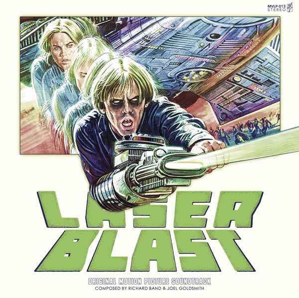 CD Shop - RICHARD BAND,JOEL GOLDSMITH LASERBLAST
