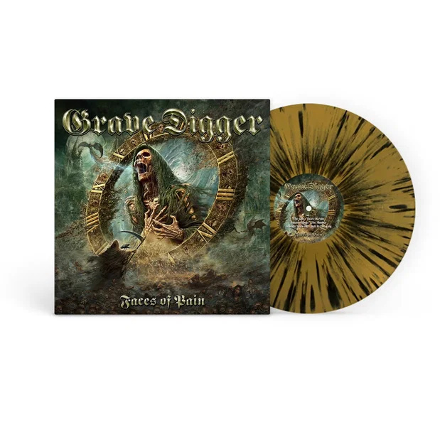CD Shop - GRAVE DIGGER Face Of Pain (Lp Splatter)