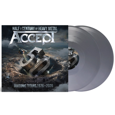 CD Shop - ACCEPT TEUTONIC TITANS 1976-2026 SILVE