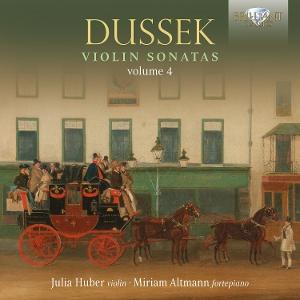 CD Shop - JULIA HUBER,MIRIAM ALTMANN DUSSEK: VIOLIN SONATAS...