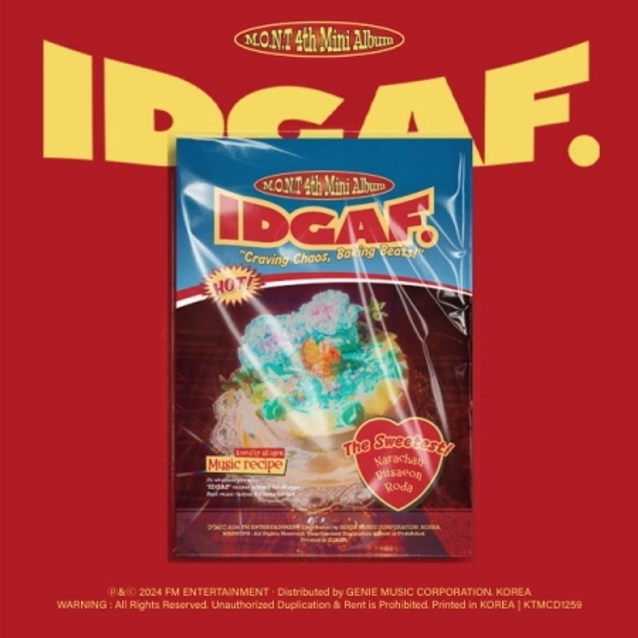 CD Shop - M.O.N.T IDGAF.