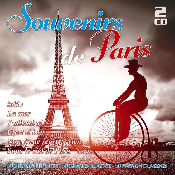 CD Shop - VARIOUS ARTISTS SOUVENIRS DE PARIS