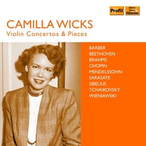 CD Shop - CAMILLA WICKS VIOLIN CONCERTOS & PIECES