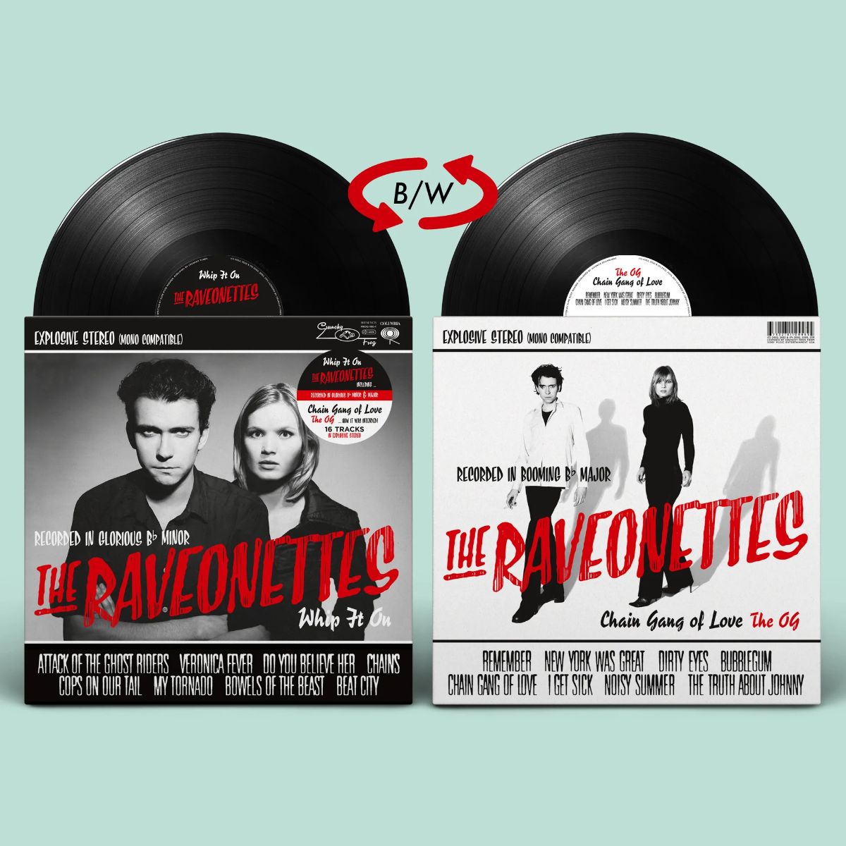 CD Shop - RAVEONETTES WHIP IT ON/CHAIN GANG OF LOVE - THE OG