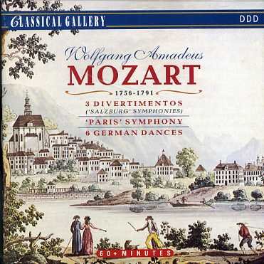 CD Shop - WIENER PHILHARM PETER SCHMIDL 3 DIVERTIMENTOS/PARIS ...