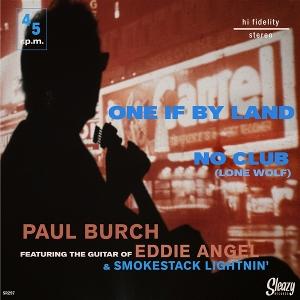 CD Shop - PAUL BURCH 7-ONE IF BY LAND