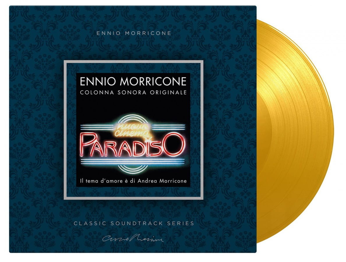 CD Shop - ENNIO MORRICONE Nuovo Cinema Paradiso (180 g, yellow vinyl)