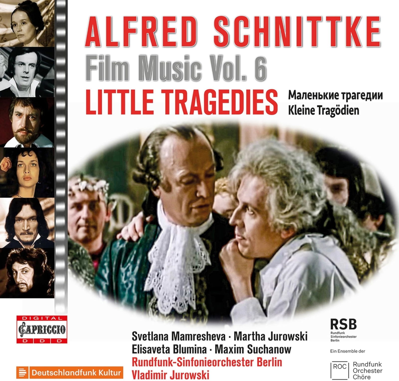 CD Shop - RUNDFUNK-SINFONIEORCHESTER BERLIN SCHNITTKE: FILM MUSIC,...