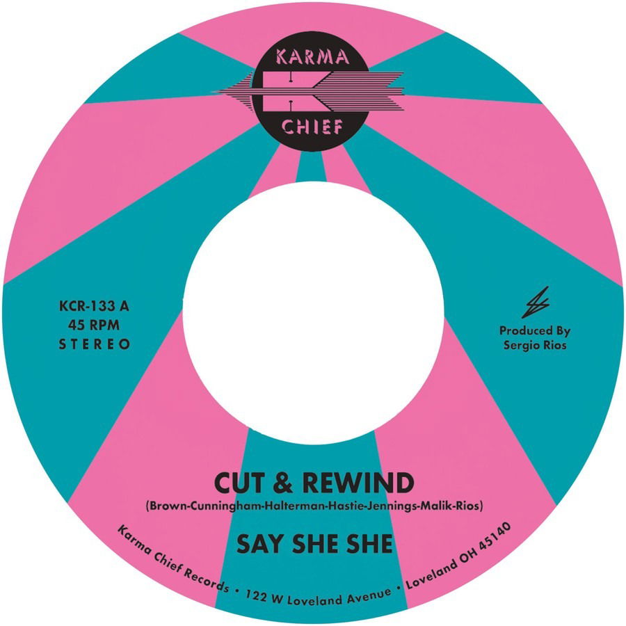 CD Shop - SAY SHE SHE 7-CUT & REWIND