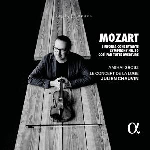CD Shop - JULIEN CHAUVIN MOZART: SINFONIA CONCE...