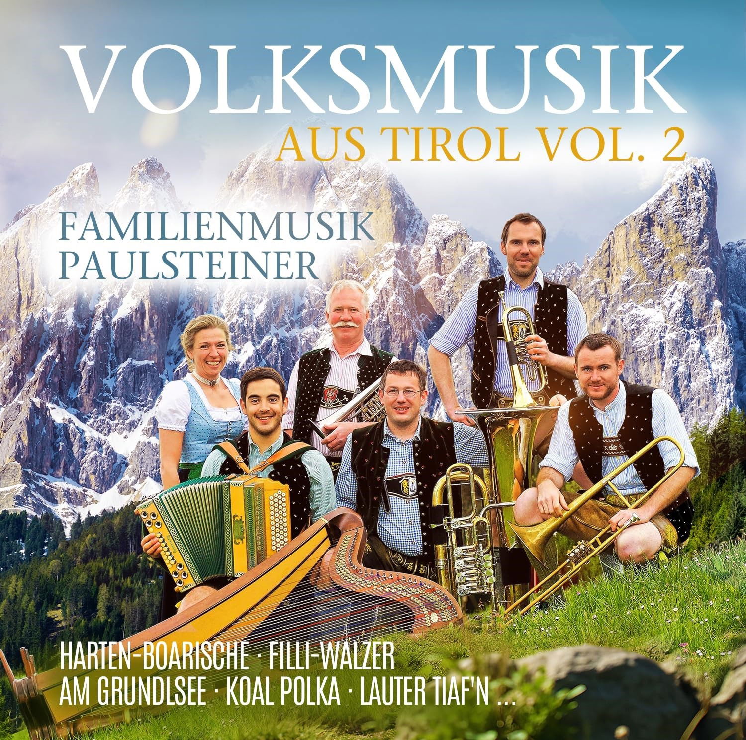 CD Shop - FAMILIENMUSIK PAULSTEINER VOLKSMUSIK AUS TIROL V...