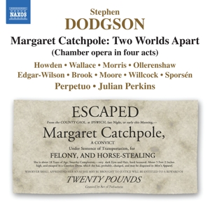 CD Shop - S. DODGSON MARGARET CATCHPOLE: TWO..