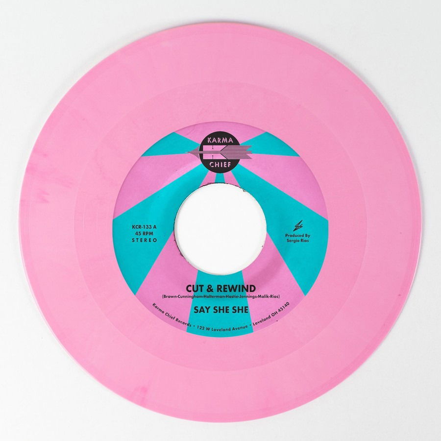 CD Shop - SAY SHE SHE 7-CUT & REWIND