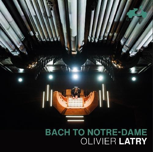 CD Shop - OLIVIER LATRY BACH TO NOTRE DAME