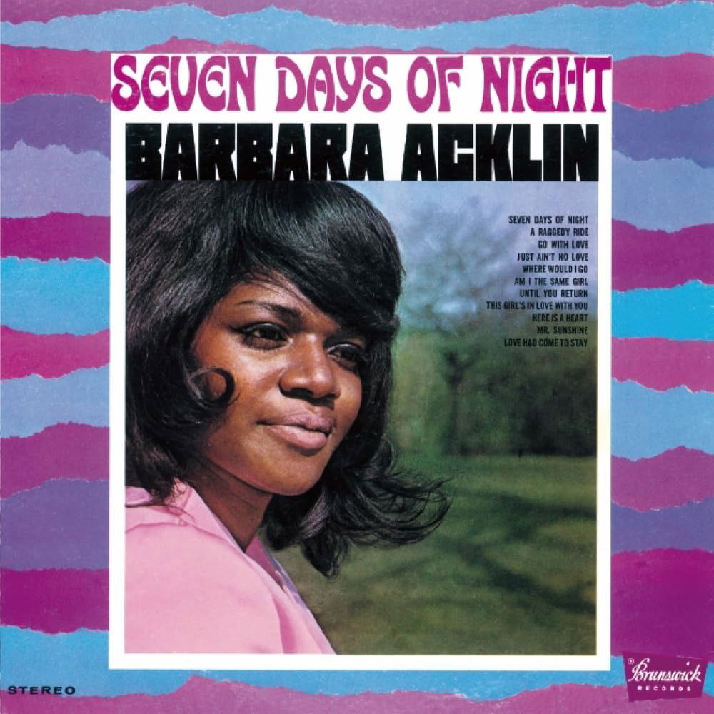 CD Shop - BARBARA ACKLIN SEVEN DAYS OF NIGHT
