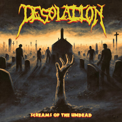 CD Shop - DESOLATION SCREAMS OF THE UNDEAD