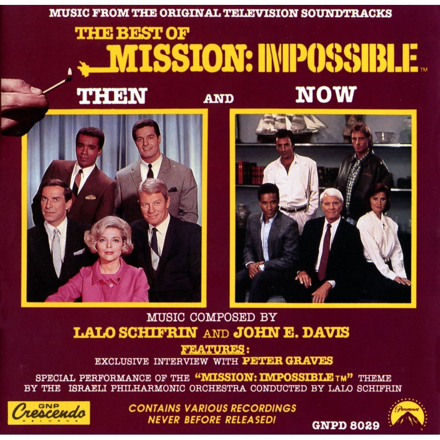 CD Shop - LALO SCHIFRIN,JOHN E. DAVIS BEST OF MISSION: IMPOS...