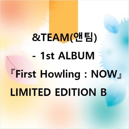 CD Shop - TEAM (&TEAM) FIRST HOWLING: NOW