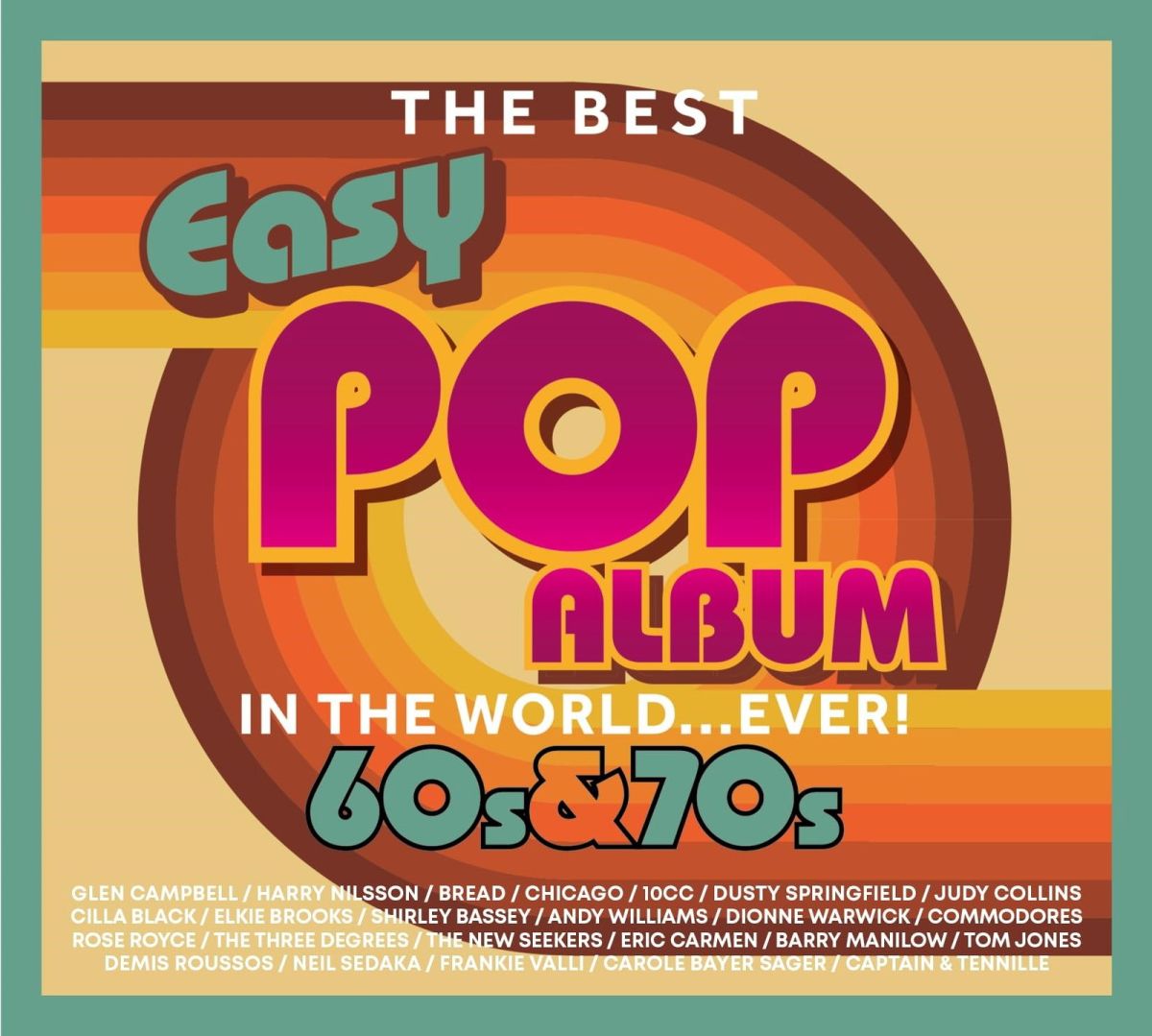 CD Shop - VARIOUS ARTISTS THE BEST EASY POP ALBUM 60S & 70S IN THE WORLD...EVER!
