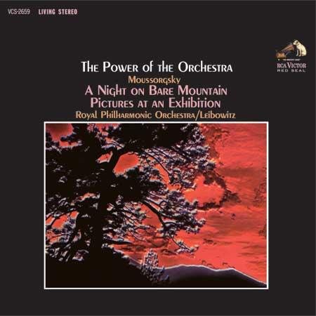 CD Shop - RENE LEIBOWITZ,ROYAL PHILHARMONIC ORCHESTRA MOUSSORGSKY: THE POWER OF THE ORCHESTRA: A NIGHT ON BARE MOUNTAIN / PICTURES AT AN EXHIBTION