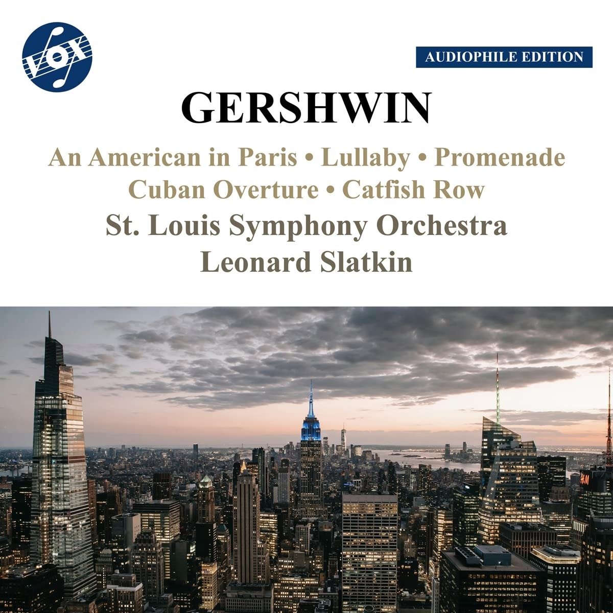 CD Shop - ST. LOUIS SYMPHONY ORCHESTRA GERSHWIN: AN AMERICAN ...
