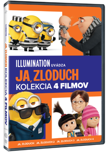 CD Shop - FILM JA, ZLODUCH KOLEKCIA 1-4 4DVD (SK)