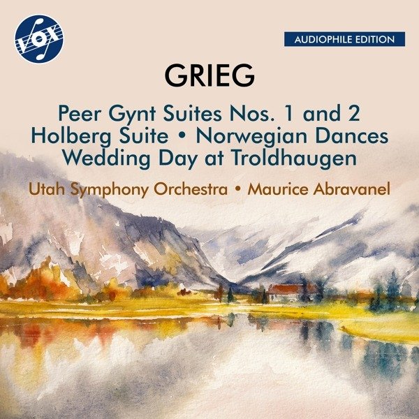 CD Shop - MAURICE ABRAVANEL EDVARD GRIEG: PEER GYN...