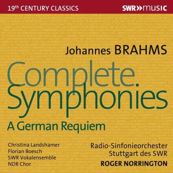 CD Shop - ROGER NORRINGTON BRAHMS: COMPLETE..