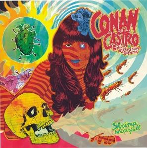 CD Shop - CONAN CASTRO & THE MOONSHINE PINATAS SHRIMP WATERFALL