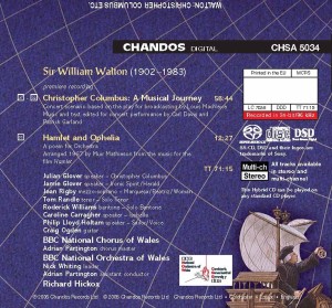 CD Shop - WALTON Christopher Columbus