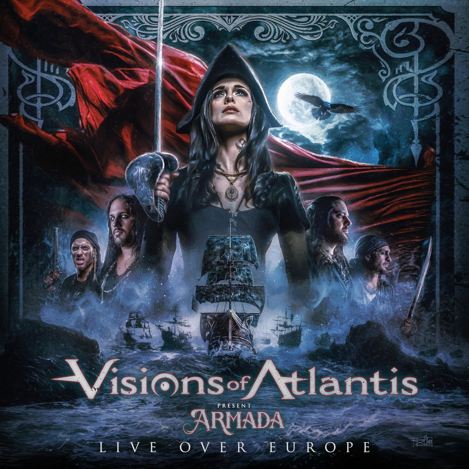 CD Shop - VISIONS OF ATLANTIS ARMADA LIVE OVER E