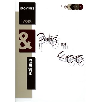 CD Shop - VARIOUS ARTISTS POETES EN CHANSONS