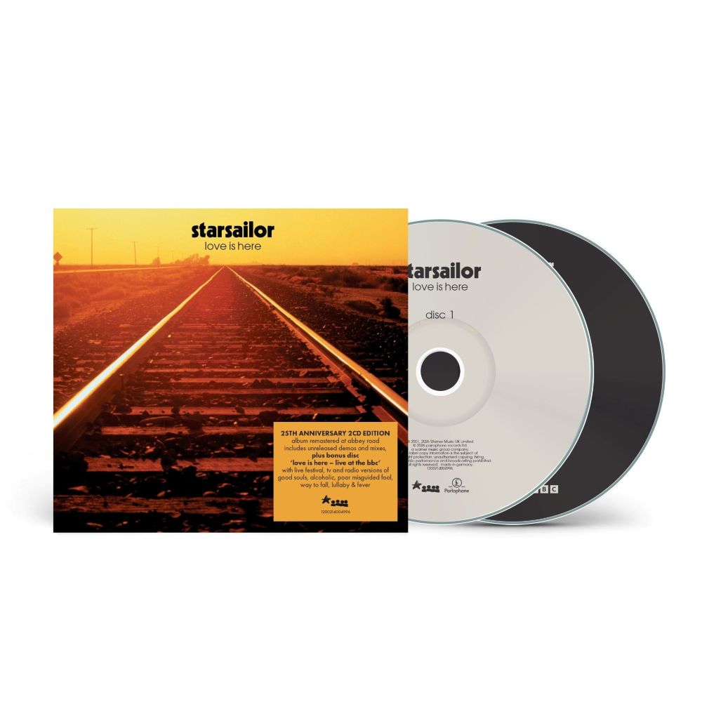 CD Shop - STARSAILOR LOVE IS HERE