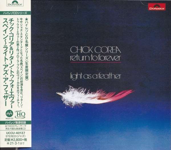 CD Shop - CHICK & RETURN TO FOREVER COREA LIGHT AS A FEATHER