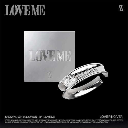 CD Shop - SHOWNU X HYUNGWON (MONSTA X) LOVE ME