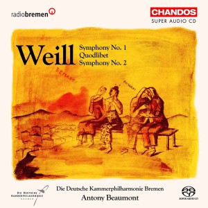 CD Shop - WEILL, K. Symphony No.1&2/Quodlibet